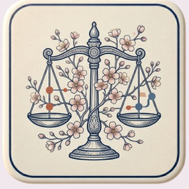 Alt text: "City skyline with mountains, text overlay reads 'AI for Law' and event details."